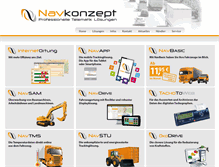 Tablet Screenshot of navkonzept.de